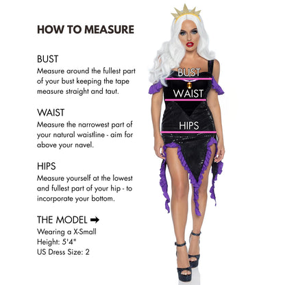 Leg Avenue Women's Sultry Sea Witch Halloween Costume