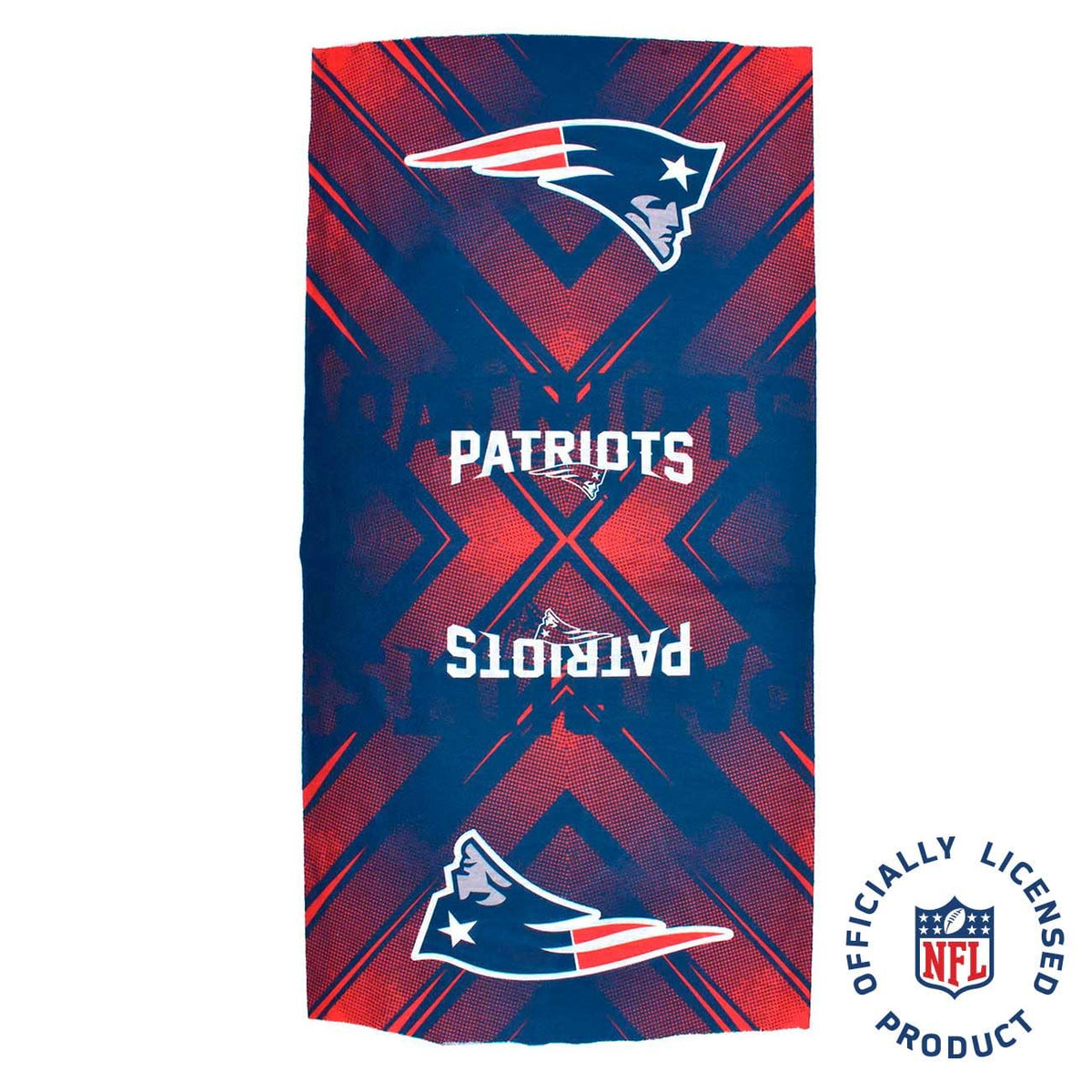 NFL Bandana Patriots Unisex Adulto, Color Azul, Unitalla