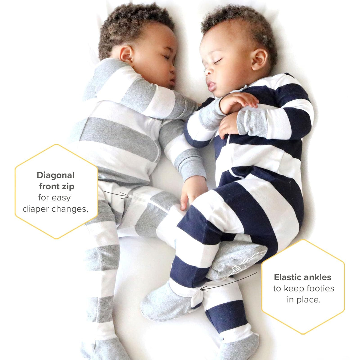Burt's Bees Baby Baby Organic Cierre de Cremallera Sleeper