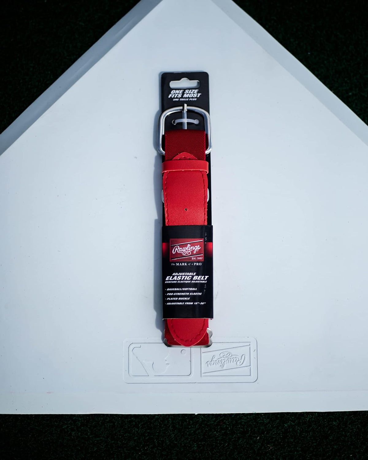 Rawlings - Cinturón ajustable | béisbol/softball de lanzamiento rápido, talla única (18-36 pulgadas), varios colores