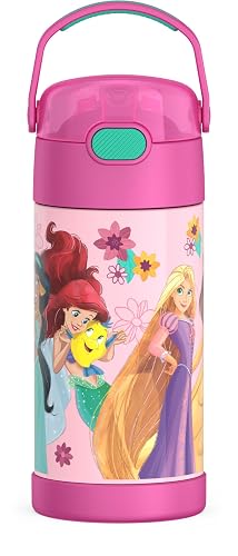 THERMOS FUNTAINER Botella de acero inoxidable con aislamiento al aspiradora para niños, de 12 onzas