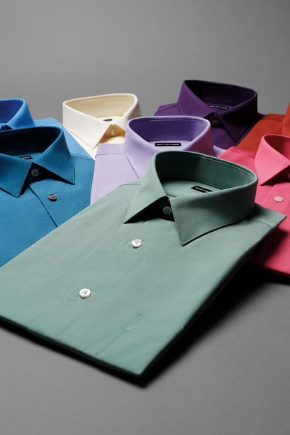 Van Heusen Camisa de vestir, ajuste regular, para hombre