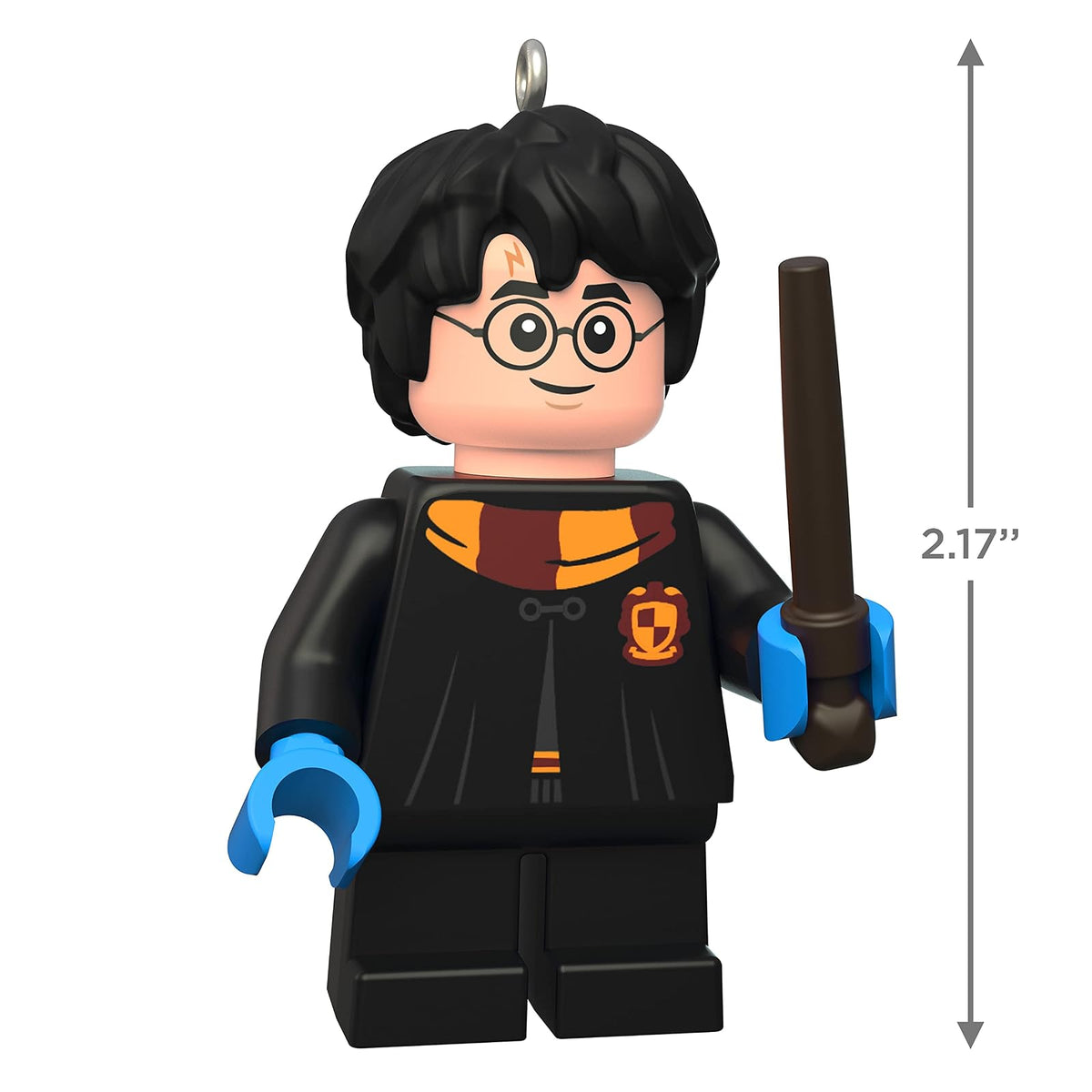 Hallmark Keepsake Adorno de Navidad en Miniatura 2022, Harry Potter Lego Minifigura