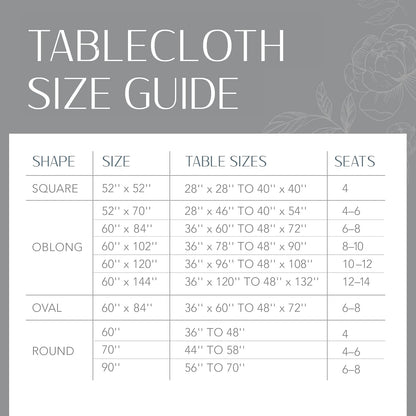 Elrene Home Fashions Savannah Boho Paisley Water- and Stain-Resistant Vinyl Tablecloth with Flannel Backing, 60 Inches X 120 Inches, Rectangle, Blue
