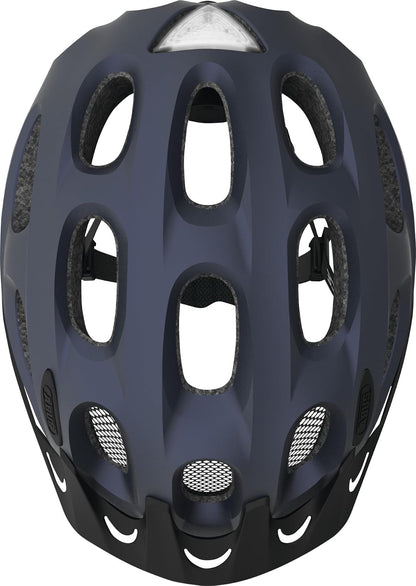 ABUS Youn-I Ace - Casco de Bicicleta para Uso Diario - para Hombre y Mujer - Azul, Talla S