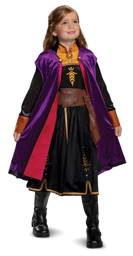 Disguise Disney Elsa Frozen - Disfraz de Frozen 2 para niña, Púrpura, Small (Ize/4-6X)
