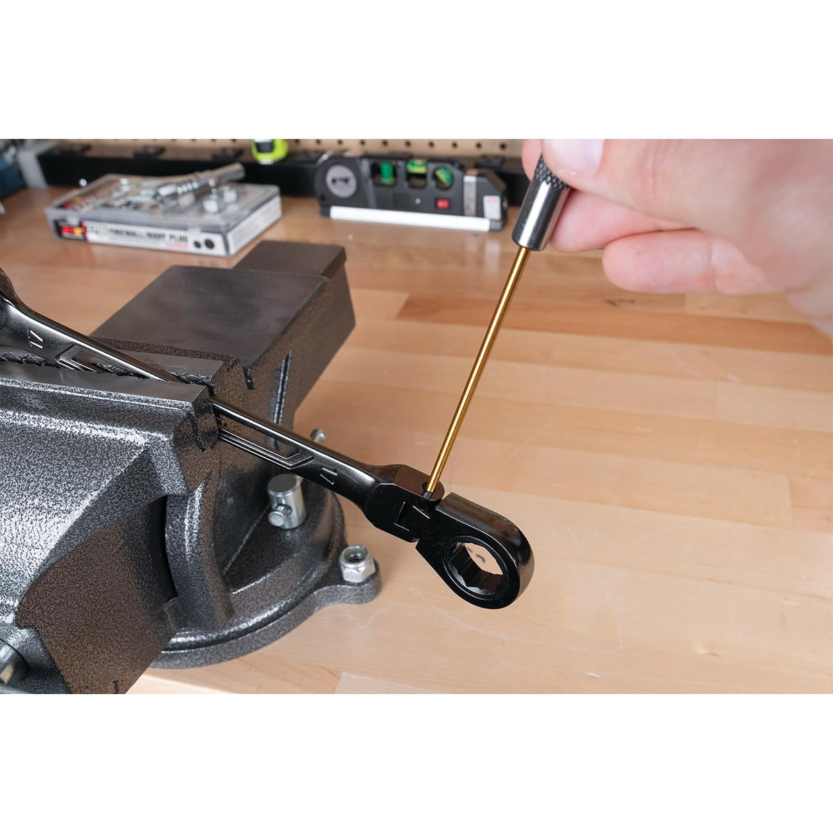 Performance Tool Juego de Punzones para Herramientas de Rendimiento, 5pcs 8" Long Brass Pin Punch