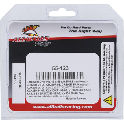 All Balls 55-123 Fork Seal Kit
