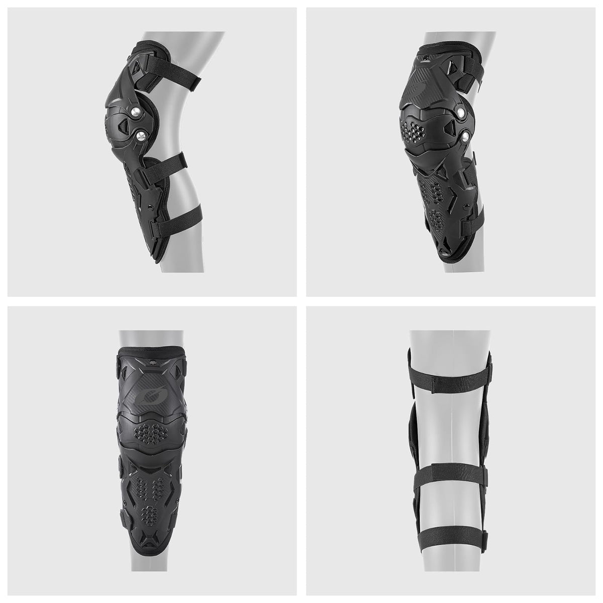 O'Neal Pro IV Rodillera Motocross Negro Talla Única