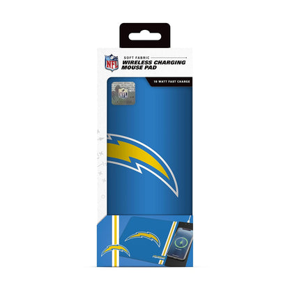 SOAR NFL - Alfombrilla de Mouse de Carga inalámbrica, Los Angeles Chargers