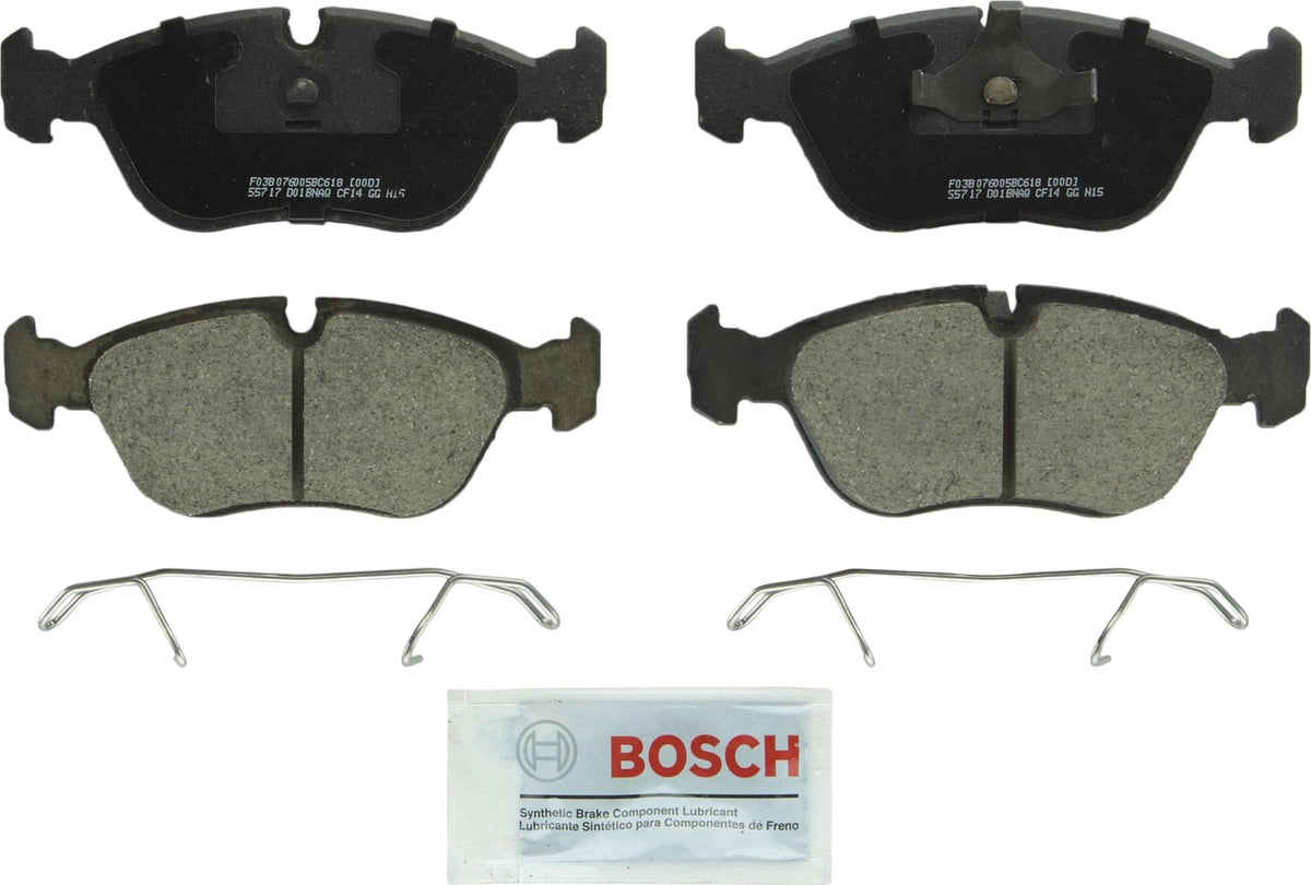 Bosch QuietCast Premium Pastillas de Freno Cerámicas - Frente - 618 - 600-699