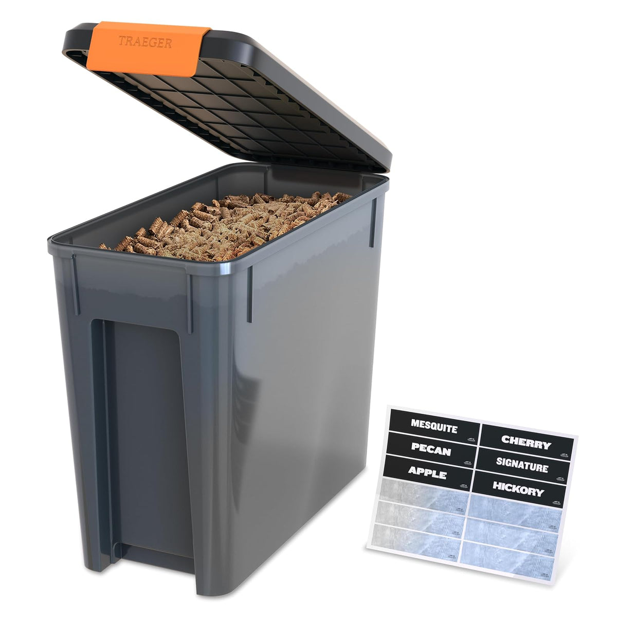 Traeger Pellet Grills Traeger Grills BAC637 StayDry - Papelera para pellets, color negro