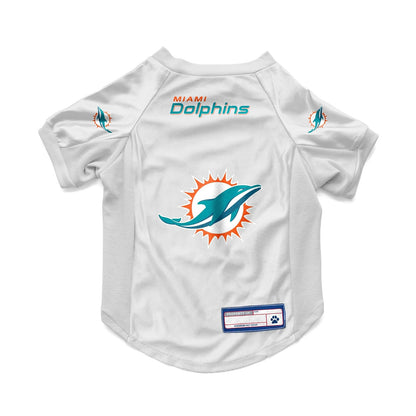 Littlearth Playera Elástica con Licencia Oficial NFL para Mascotas - Oakland Raiders - Mediano