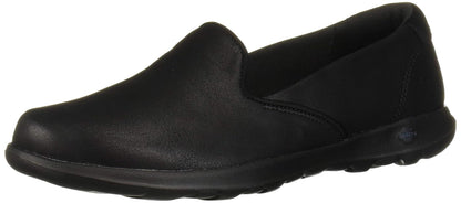 Skechers Go Walk Lite - Queenly Mocasín para Mujer | Paseo casual, amortiguación 5GEN, tapete Goga refrigerado por aire, lavable a máquina, vegano