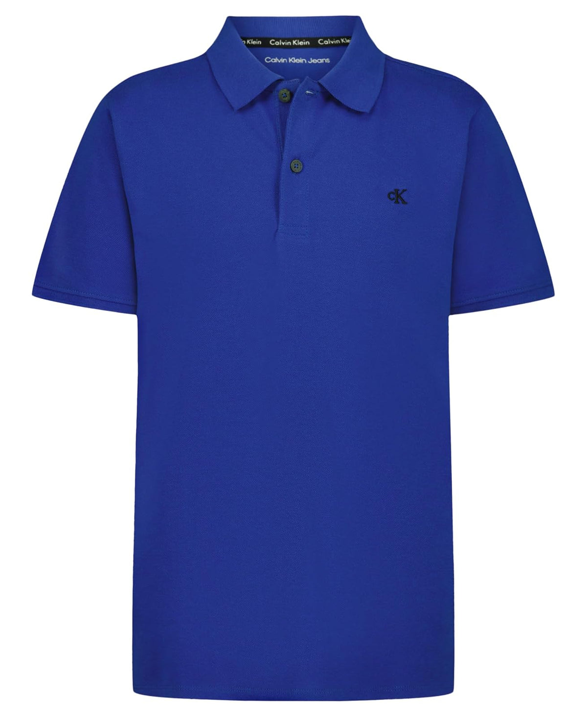 Calvin Klein Polo Manga Corta Marled Space Dye para Niño - Surf the Web - 18-20