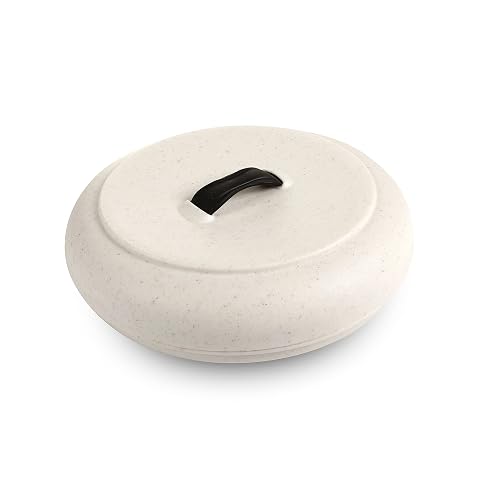 Dexas - Calentador de Tortilla para microondas, Extragrande, Color Avena Natural, 507-51WP