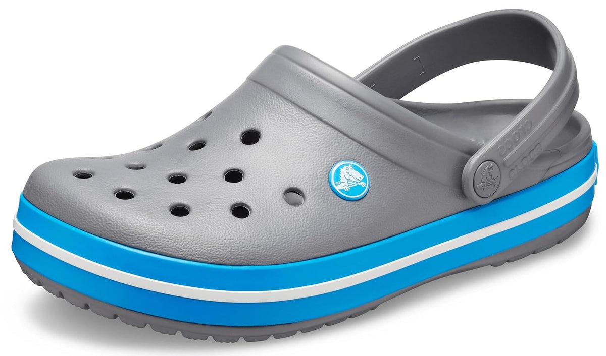 Crocs Crocband Zueco Unisex Adulto - 21.0~23.0 cm - Charcoal - Ocean