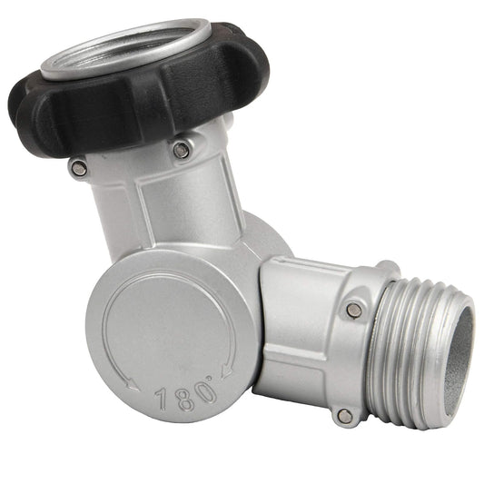Eden 20051 - Conector Giratorio de Metal Ajustable de 180° y 360°