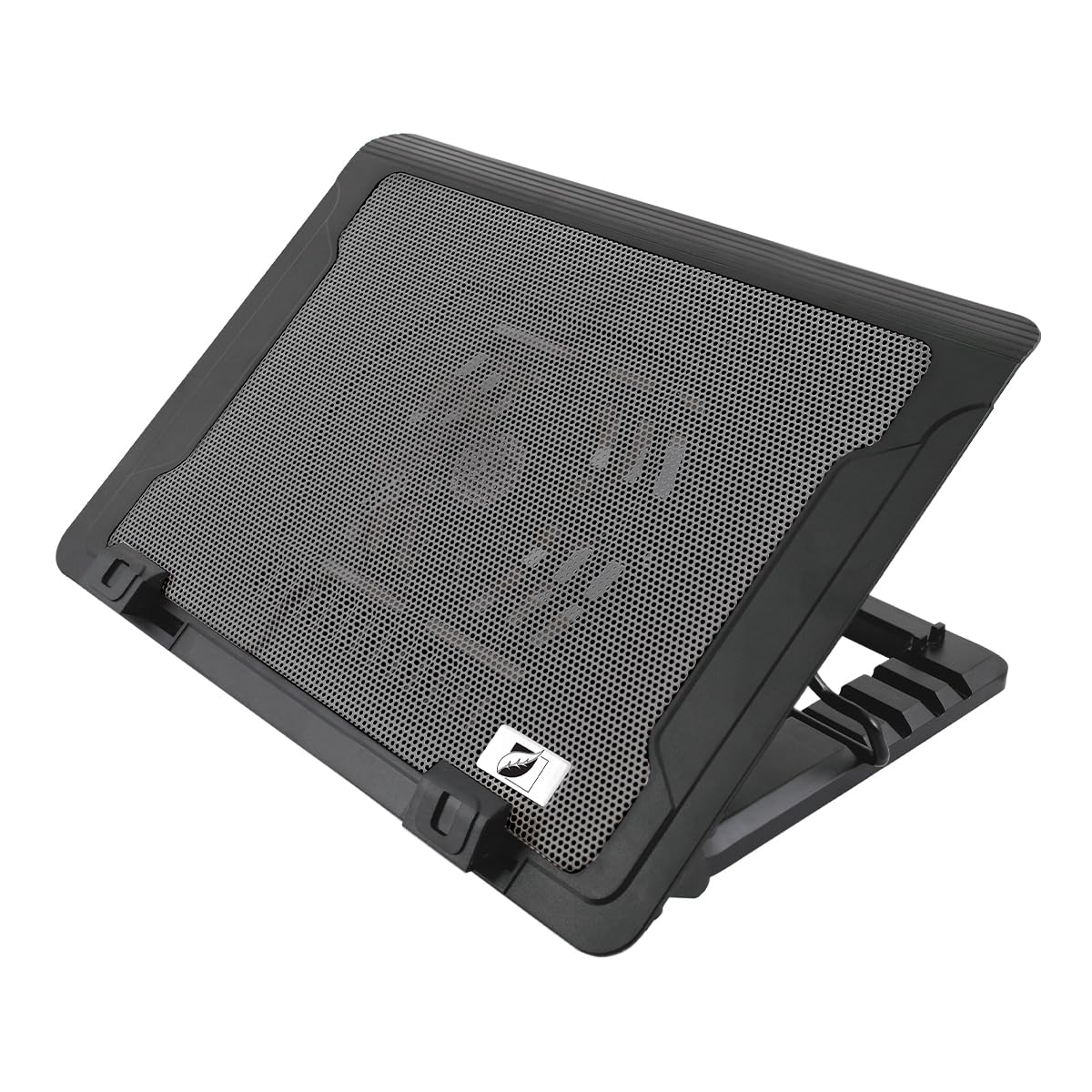 Green Leaf 18-9608 Ventilador para Laptop metálico de Multiples Posiciones