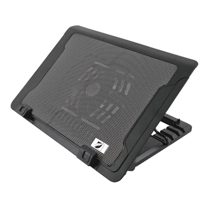 Green Leaf 18-9608 Ventilador para Laptop metálico de Multiples Posiciones