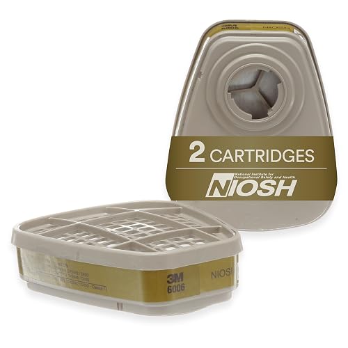 3 m fácil de limpiar, Multi Gas/, cartucho de Vapor para 6000 y 7000 Series respirador de purificación de aire (paquete de 2)
