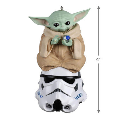 Hallmark - Adornos de Navidad de Star Wars: The Mandalorian The Child