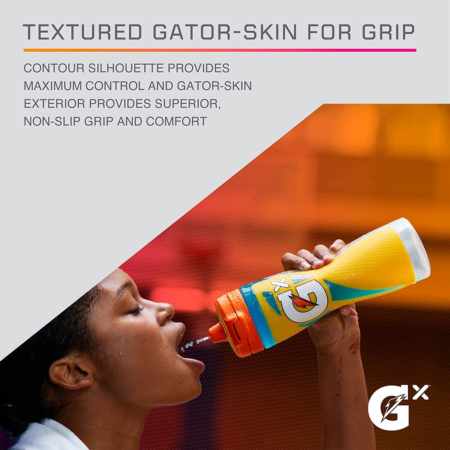 Gatorade Gx, azul mármol, 30 onzas