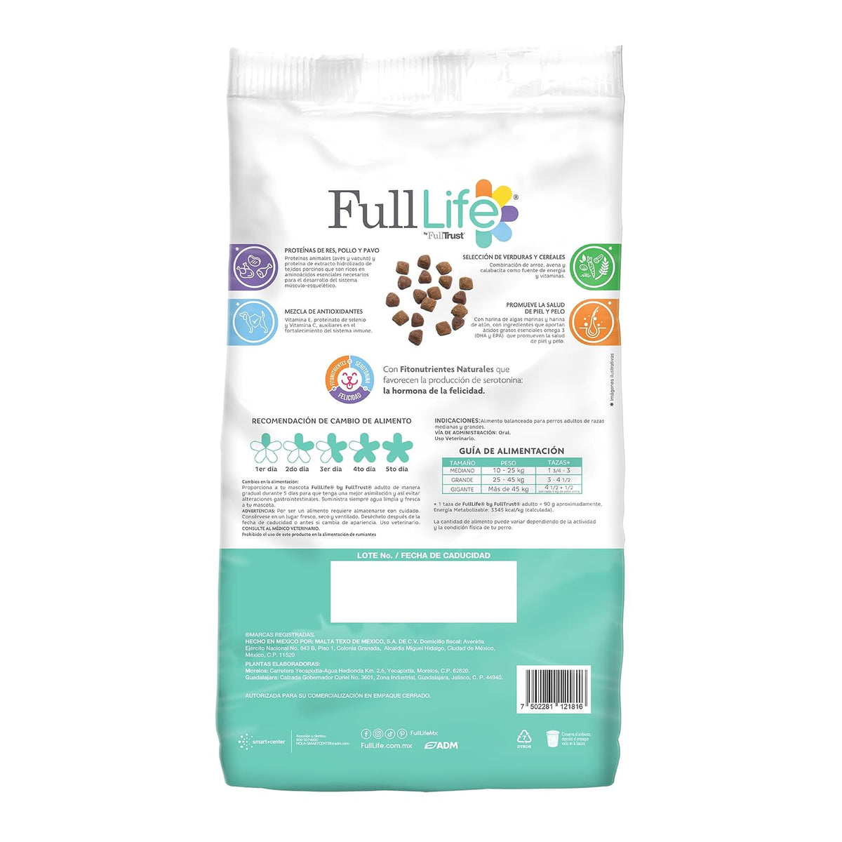 Alimento seco para Perro FullLife Adulto 8KG