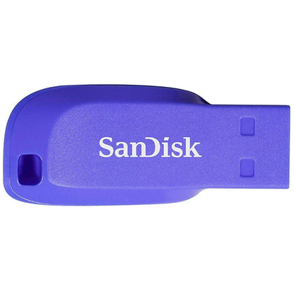 Memoria USB SANDISK Cruzer Blade, 16GB, USB 2.0, Color Azul (SDCZ50C-016G-B35BE)