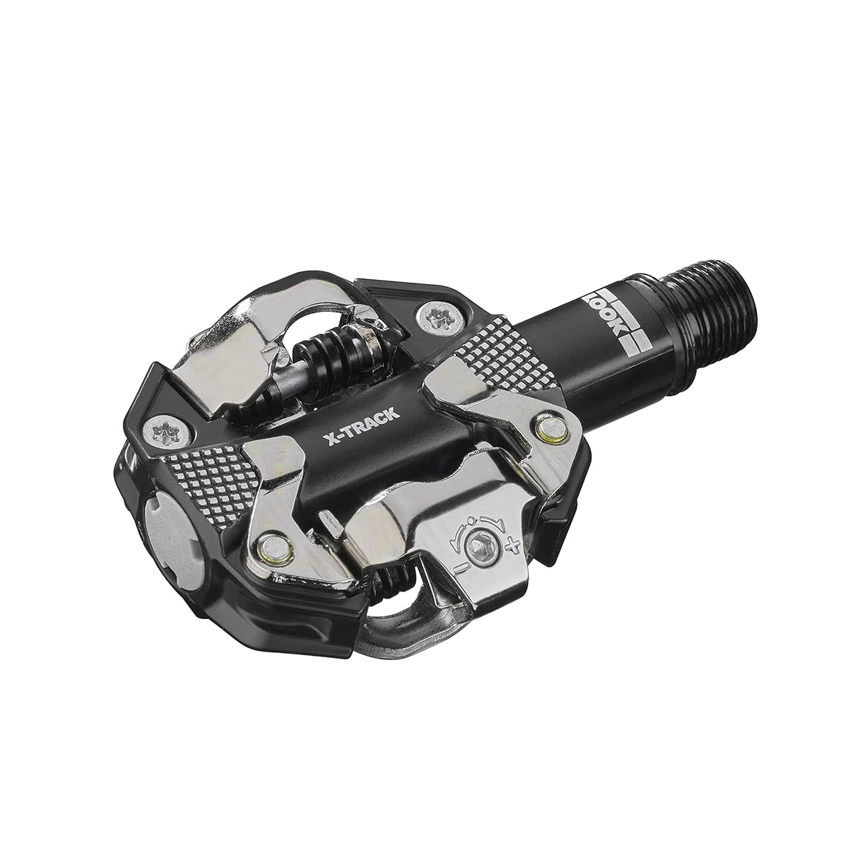 LOOK Cycle - Pedales de bicicleta X-Track MTB - Mecanismo SPD estándar compatible - Pedal sin clip