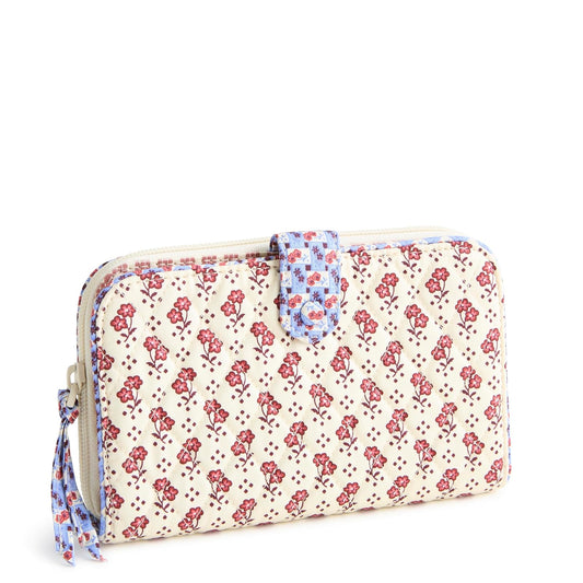 Vera Bradley Premium Cotton Large Tab Wallet portafolios Mujer