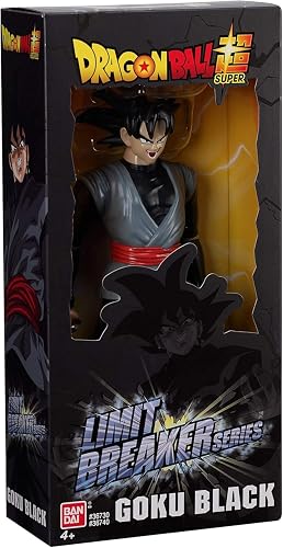 Dragon Ball Super - Figura de acción articula, Dragon Ball Goku Black Limit Breaker Serie 4 de 12 Pulgadas - 5 Puntos de articulación para Juego y colección