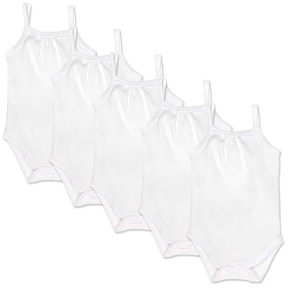 HonestBaby Cami Bodysuits One-piece 100% Organic Cotton for Baby Girls Conjunto de camiseta para bebés y niños pequeños bebés niñas