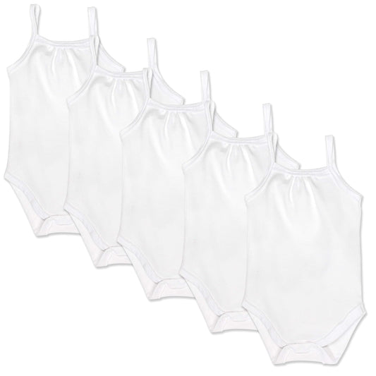 HonestBaby Cami Bodysuits One-piece 100% Organic Cotton for Baby Girls Conjunto de camiseta para bebés y niños pequeños bebés niñas