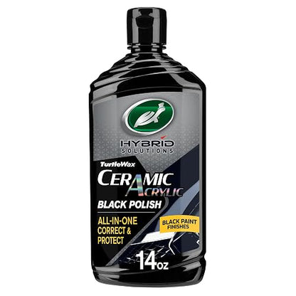 Turtle Wax Hybrid Solutions Esmalte de Cerámica Acrílico Negro 53448, 414 ml