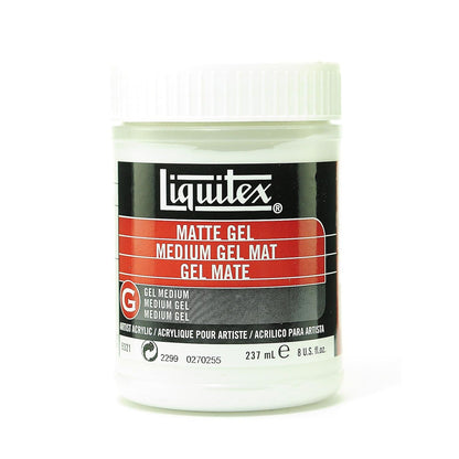 Liquitex Gel Brillante Mate, 8-0z
