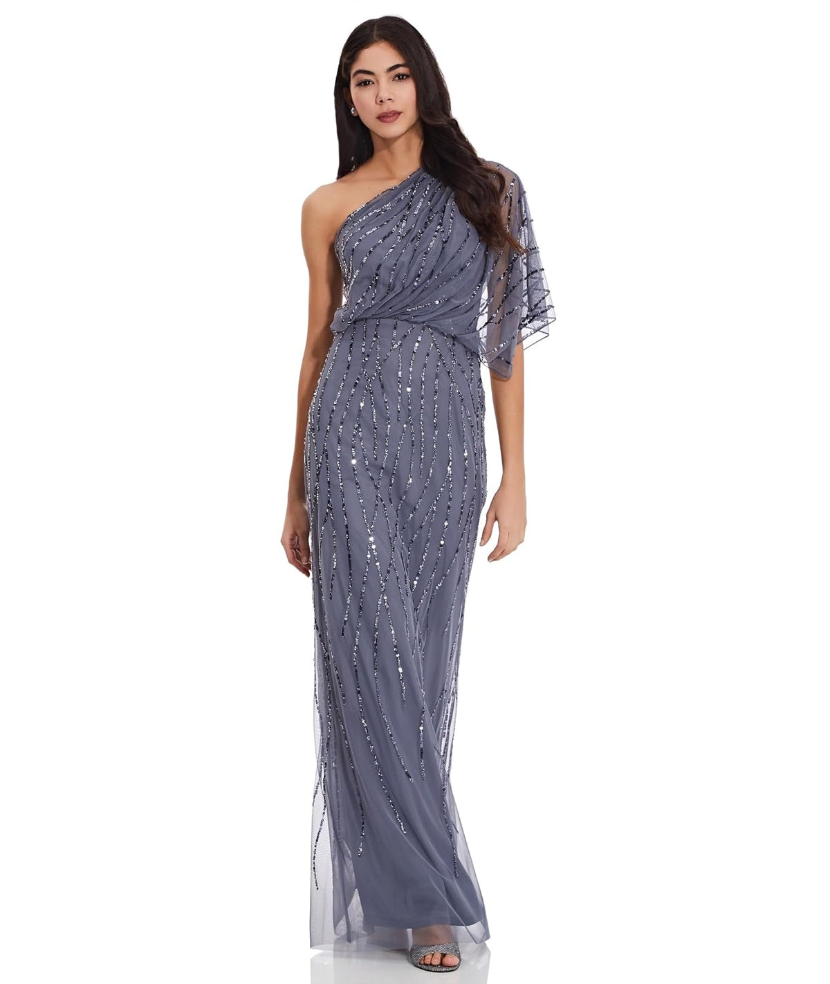 Adrianna Papell Vestido Largo con abalorio. Vestido para Ocaciones Especiales para Mujer