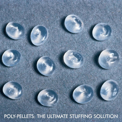 Fairfield Poly-Fil - Pellets de poliéster de alta calidad, relleno para animales de peluche, juguetes, puf, mantas con peso y más, bolsa de 6 libras