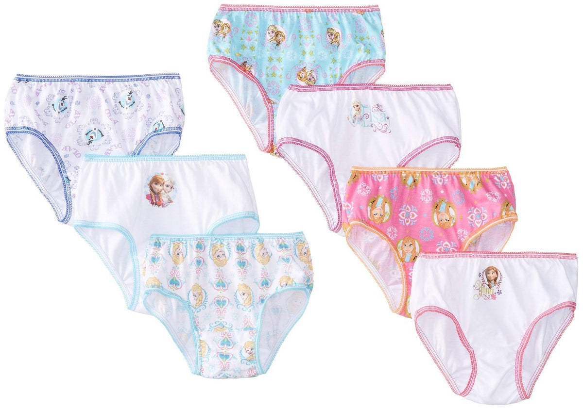 Disney Paquetes múltiples de Bragas Frozen para niñas Ropa Interior para Niñas