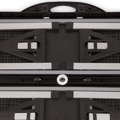 Picnic Time 811-00-175-000-0 Mesa Plegable, Color Negro