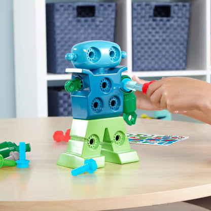 Educational Insights Design y Drill Robot - Robots para Niños, Juguetes Educativos para Niños Edades 3+