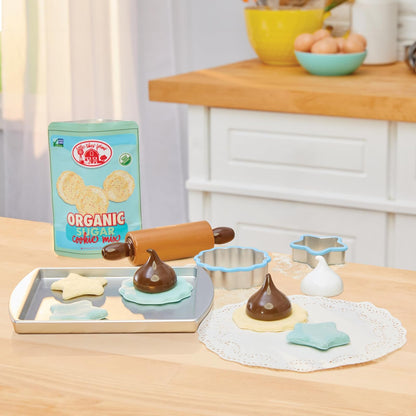 Little Tikes Creative Chefs Cookie Kit - con Arena Especial de Juego Make-It! Mix, 11 Accesorios, Juego de Panadería Realista para Niños y Niñas a Partir de 3 Años