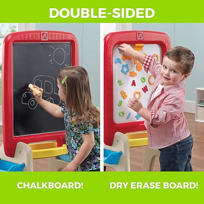 Step2 All Around Easel for Two, Multicolor