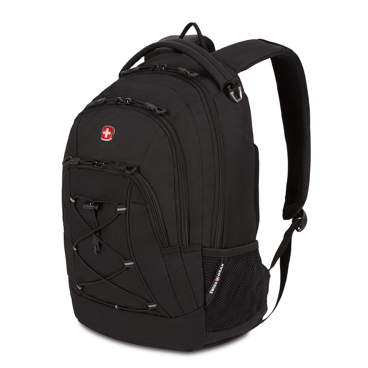 SwissGear 1186 Mochila Bungee para Laptop - 17 pulgadas - Negro -
