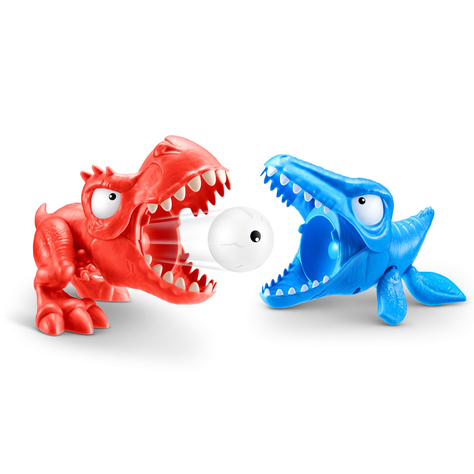 Smashers Dino Island Mini T-Rex Battles Playset (Red Dino) de ZURU Boys Dinosaur Battling Toys Dispara Fuegos Coleccionable Sorpresa Unboxing Skull