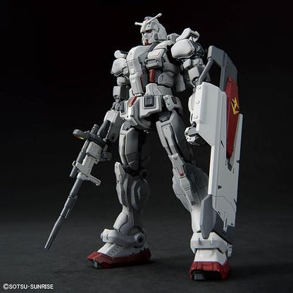 Bandai Hobby HG - Gundam EX RFV, Requiem for Vengeance, Escala 1/144, Kit | Estante sable móvil, cinturón municiones flexible, escudo con detalles traseros, rifle de haz y 3 sables incluidos, para 8+