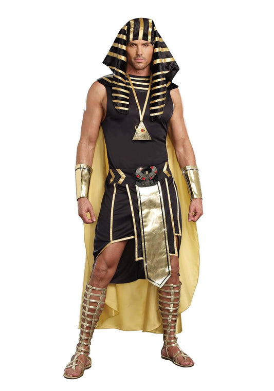 Dreamgirl Disfraz de moda para adulto del rey de Egipto Disfraz de moda para adulto del rey de Egipto Hombre