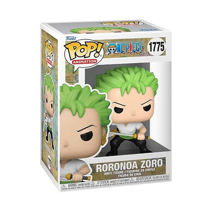 Funko Pop! Animation: One Piece - Zoro - 1 in 6 Chance of Rare Chase | Mercancía Oficial de Anime - Figura de Vinilo Coleccionable para Decoración - Regalo de Cumpleaños para Fans