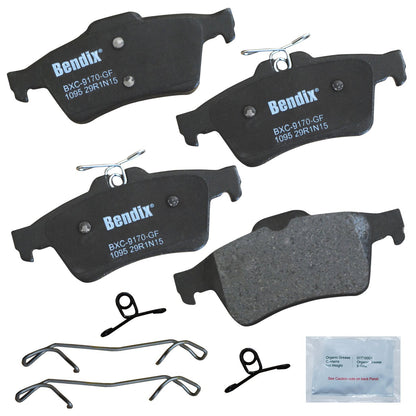 Bendix Priority1 Pastillas de Freno Traseras de Cerámica - CFC1095