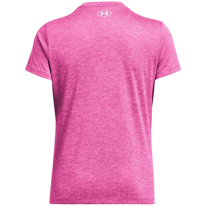 Under Armour Playera Manga Corta para Entrenamiento Tech SSC- Twist para Mujer Talla EXXG Color Rosa